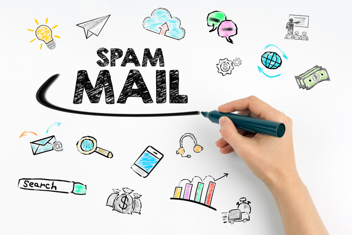 legal action against spam emails